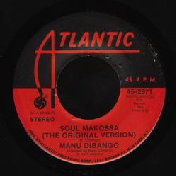 Manu Dibango Soul Makossa Vinyl 7" USED