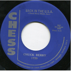 Chuck Berry Back In The U.S.A. / Memphis, Tennessee Vinyl 7" USED