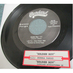 Donna Fargo Soldier Boy Vinyl 7" USED