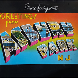 Bruce Springsteen Greetings From Asbury Park, N.J. Vinyl LP USED