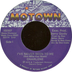 Charlene I've Never Been To Me Vinyl 7" USED
