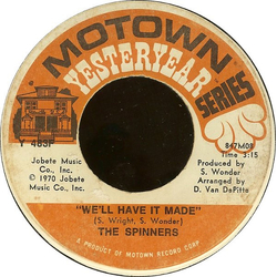 Spinners We'll Have It Made / It's A Shame Vinyl 7" USED
