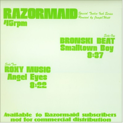 Bronski Beat / Roxy Music Smalltown Boy / Angel Eyes Vinyl 12" USED