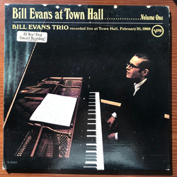 The Bill Evans Trio Bill Evans At Town Hall (Volume One) Vinyl LP USED