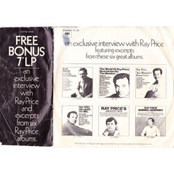 Ray Price An Exclusive Interview With Ray Price USED VINYL 7INCH 33 S RPM STYRENE STEREO