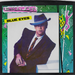 Elton John Blue Eyes Vinyl 7" USED