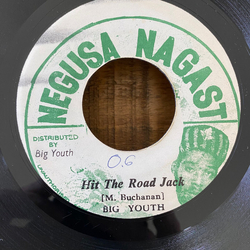 Big Youth Hit The Road Jack Vinyl 7" USED