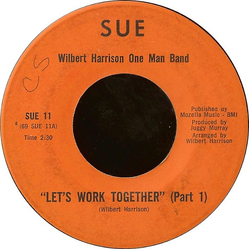 Wilbert Harrison Let's Work Together Vinyl 7" USED