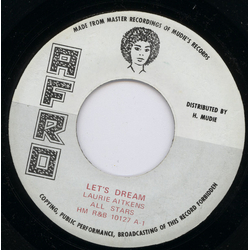 The Laurel Aitken Band Let's Dream Vinyl 7" USED