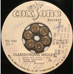 The Clarendonians Clarendonians Medley Vinyl 7" USED