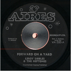Leroy Sibbles / The Heptones Forward On A Yard Vinyl 7" USED