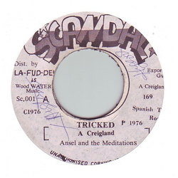 Ansel Cridland / The Meditations Tricked Vinyl 7" USED