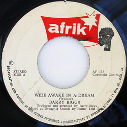 Barry Biggs Wide Awake In A Dream Vinyl 7" USED