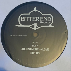 Unknown Artist Adjustment->Love Vinyl 12" USED