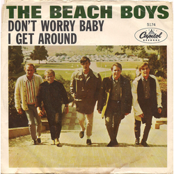 The Beach Boys Don't Worry Baby / I Get Around Vinyl 7" USED