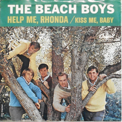 The Beach Boys Help Me, Rhonda / Kiss Me, Baby Vinyl 7" USED