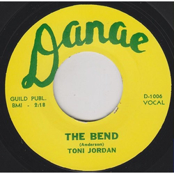 Toni Jordan The Bend Vinyl 7" USED