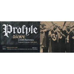 Profyle Damn (JAM) Remixes Vinyl 12" USED