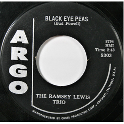 The Ramsey Lewis Trio Black Eye Peas Vinyl 7" USED