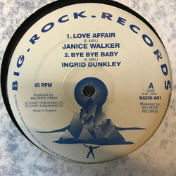 Janice Walker Love Affair Vinyl 12" USED