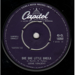 Gene Vincent She She Little Sheila Vinyl 7" USED
