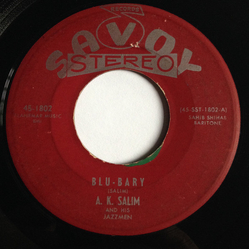 A. K. Salim And His Jazzmen Blu-Baby / Blu-Shout Vinyl 7" USED