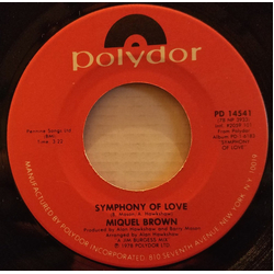 Miquel Brown Symphony Of Love Vinyl 7" USED