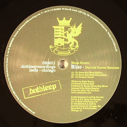 Rosie Brown Bliss (Derrick Carter Remixes) Vinyl 12" USED