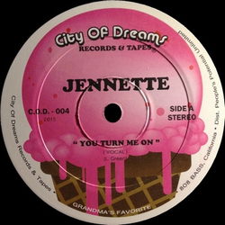 Jennette You Turn Me On Vinyl 12" USED