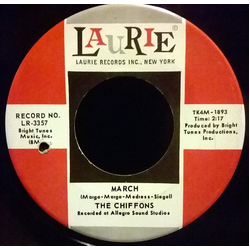The Chiffons March / Stop, Look, And Listen Vinyl 7" USED