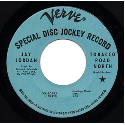 Jay Jordan Tobacco Road North Vinyl 7" USED
