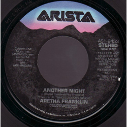 Aretha Franklin Another Night Vinyl 7" USED