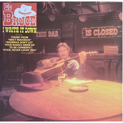 Ed Bruce I Write It Down Vinyl LP USED