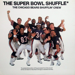 The Chicago Bears Shufflin' Crew The Super Bowl Shuffle Vinyl 12" USED