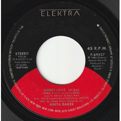 Anita Baker Sweet Love Vinyl 7" USED