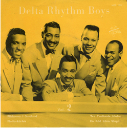 The Delta Rhythm Boys Delta Rhythm Boys Vol. 2 Vinyl 7" USED
