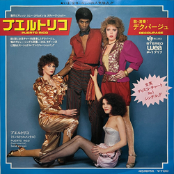 Decoupage プエルトリコ = Puerto Rico Vinyl 7" USED