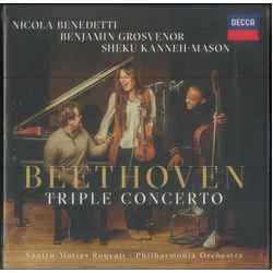 Ludwig van Beethoven / Nicola Benedetti / Benjamin Grosvenor / Sheku Kanneh-Mason Triple Concerto Vinyl LP USED