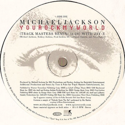 Michael Jackson You Rock My World (Track Masters Remix) Vinyl 12" USED