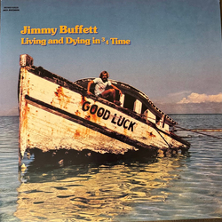 Jimmy Buffett Living And Dying In 3/4 Time Vinyl LP USED