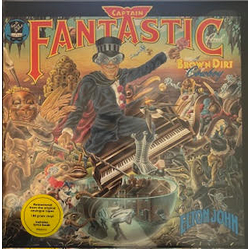 Elton John Captain Fantastic And The Brown Dirt Cowboy Vinyl LP USED