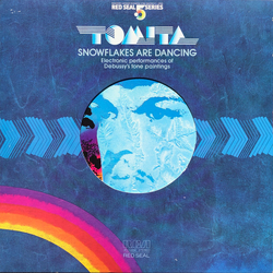 Tomita Snowflakes Are Dancing Vinyl LP USED