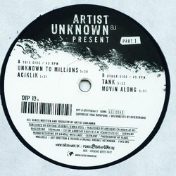 Artist Unknown Present Part 1 Vinyl 12" USED