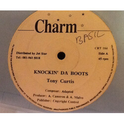 Tony Curtis Knockin' Da Boots USED VINYL 12INCH 45 RPM
