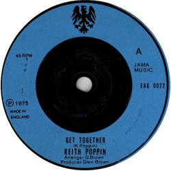 Keith Poppin Get Together Vinyl 7" USED