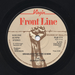 The Gladiators Dreadlocks The Time Is Now Vinyl 7" USED
