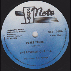 The Revolutionaries Peace Truce Vinyl 7" USED