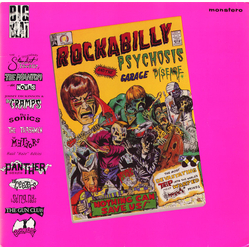 Various Rockabilly Psychosis And The Garage Disease Vinyl LP USED