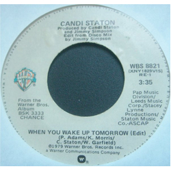 Candi Staton When You Wake Up Tomorrow Vinyl 7" USED