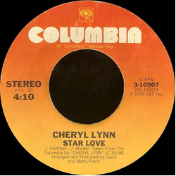 Cheryl Lynn Star Love / You're The One Vinyl 7" USED